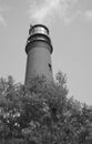 Pensacola Lighthouse Proudly Stands High Above the Trees Royalty Free Stock Photo