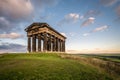 Penshaw Monument dominates the Wearside Skyline Royalty Free Stock Photo