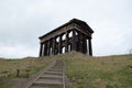 Penshaw Monument - famous landmark in Country Durham, North East England.