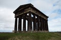 Penshaw Monument - famous landmark in Country Durham, North East England.