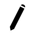 Pensil Vector icon Royalty Free Stock Photo