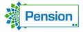 Pension Blue Green Circular Bar