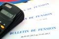 Pension Bulletins in French