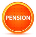 Pension Natural Orange Round Button