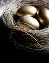 Pension Nest Royalty Free Stock Photo