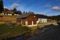 Pension Pupik, autumn scenery in the vicinity of Modrava, Czech republic