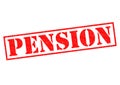 PENSION Royalty Free Stock Photo