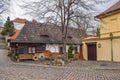 Pension and restaurant on the square in the New World in Prague