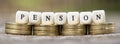 Pension savings plan - web banner idea