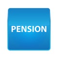 Pension shiny blue square button