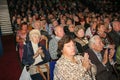 Pensioners - the audience of the charity concert