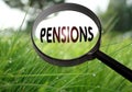 Pensions Royalty Free Stock Photo