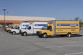Penske Truck Leasing location. Penske leases trucks, owns racing teams and auto dealerships