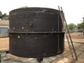 Penstock pipe After bending and stiffner fitup