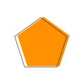 pentagon geometric icon