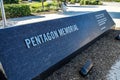 Pentagon Memorial Washington,DC Royalty Free Stock Photo