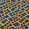 Pentagonal Patterns: An image of a geometric pattern created with pentagons, in a mix of bright and muted colors4, Generative AI