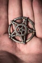 Pentagram closeup photo