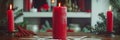 A pentagram drawn on the ground surrounded by candles and aromatic sticks that create an atmo