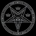 The pentagram, the sign of Lucifer. The head of a horned Goat in a pentagram. Sigil of Baphomet