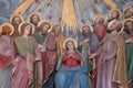 Pentecost, the descent of the Holy Spirit Royalty Free Stock Photo