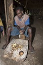 Pentecost, Republic of Vanuatu, July 21st, 2014, Indigenous men