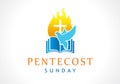 Pentecost Sunday, Holy Spirit banner