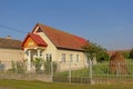 Pentecostal church in Aurel Vlaicu, Romania Royalty Free Stock Photo