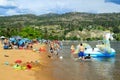 Penticton British Columbia Skaha Beach Lake Canada Summer