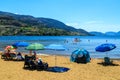 Penticton British Columbia Skaha Beach Lake Canada Summer