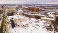 Penza city. Holy Trinity Convent. View from above