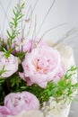 Peonies bouquet