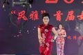 Peony beauty-Female cheongsam show