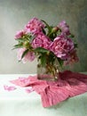 Peony bunch Royalty Free Stock Photo