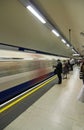 Peopel waiting for the train - London