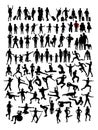 Activity People Silhouettes