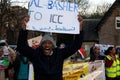 15th January 2019 in Edinburgh over 200 people organized a protest in front of the Scottish Parliament in Edinburgh to highlight t