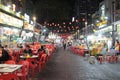 Food stalls at Jalan Alor Night market and street food