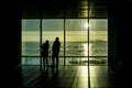 People at Antel Tower Viewpoint, Montevideo, Uruguay