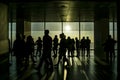 People at Antel Tower Viewpoint, Montevideo, Uruguay