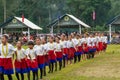 The people of Apatani celebrating Dree festival.