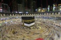 Muslim pilgrims from all around the world doing tawaf