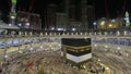 Muslim pilgrims from all around the world doing tawaf