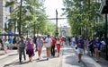 People attend the Memphis Music and Heritage Festival Royalty Free Stock Photo