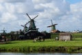 People attends the village of windmills Zaanse Schans