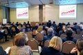 People in an auditorium at a reunion Royalty Free Stock Photo