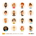 People avatars collection