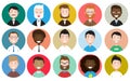 People avatars collection Royalty Free Stock Photo