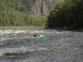 People are awesome - kayak trip down the river in wilderness