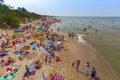 People on the beach-Poland-Baltic sea